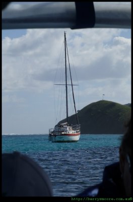 LHI - lagoon and sail boat