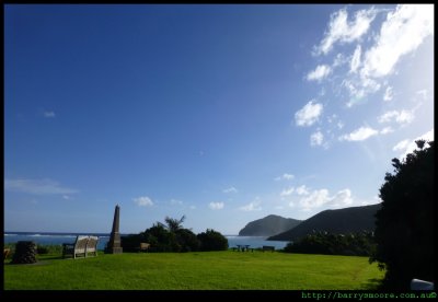 Lord Howe Island - north towards the obelisk