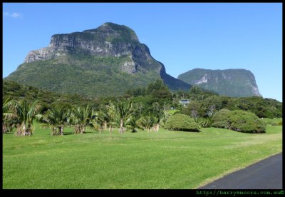 Mt Lidgbird and Mt Gower, LHI
