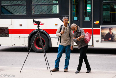 Tourists and Camera