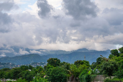There were rains in the hills