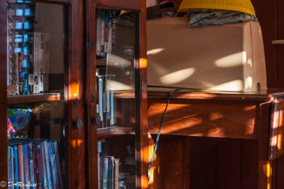 Sunlight in the backroom 