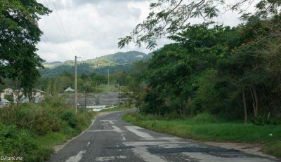 Driving through Grove Place