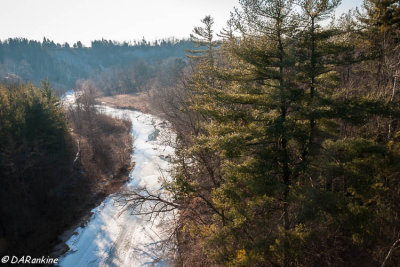 Ice on the Rouge River