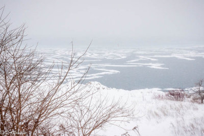 Ice on Lake Ontario