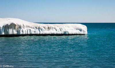 Iced Over Pier