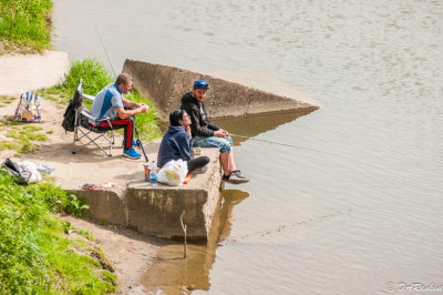 Fishing the Humber River