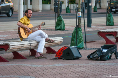 Summer and the musicians are out.