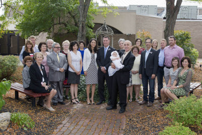 The Baptism of Zoe Boyer - Sept. 26, 2015