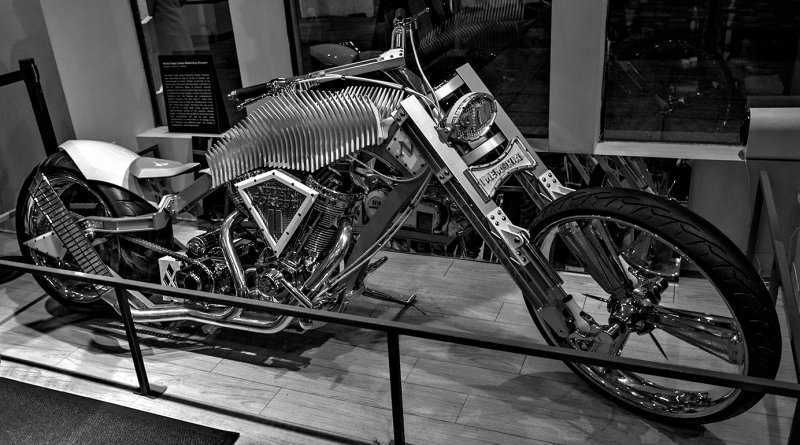 9/11 Memorial Chopper - See color version below.