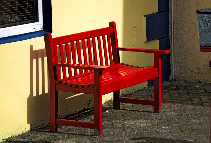 Red Bench