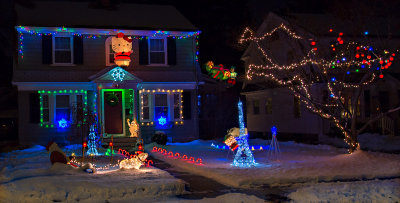 Christmas Decorations  next door.