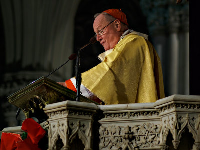 Cardinal Dolan - Midnight Mass 2013 - St. Patrick's Cathedral #3