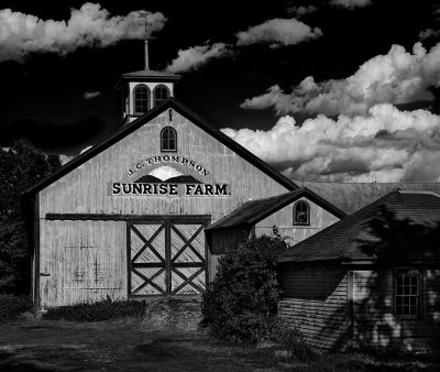Sunrise Farm (Color version below)