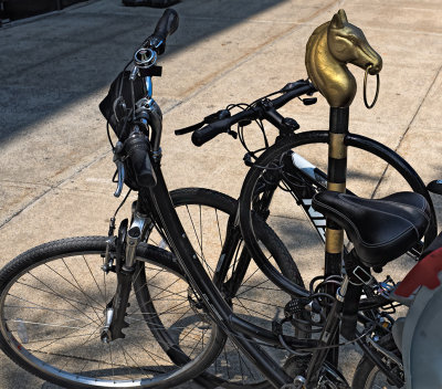 Bike Rack - Saratoga style.