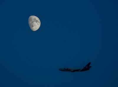 Moon over Fedex