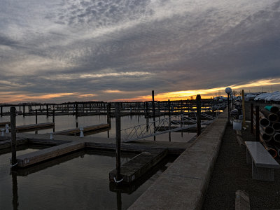 February in Connecticut  - Cedar Island Marina
