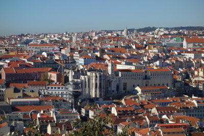 View from castle