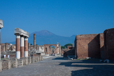 Pompeii and Vesuvius. 