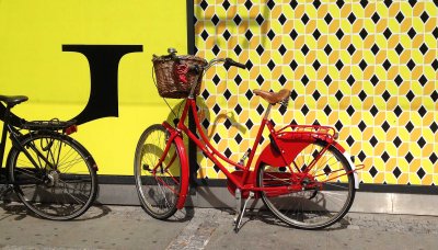 Red bike