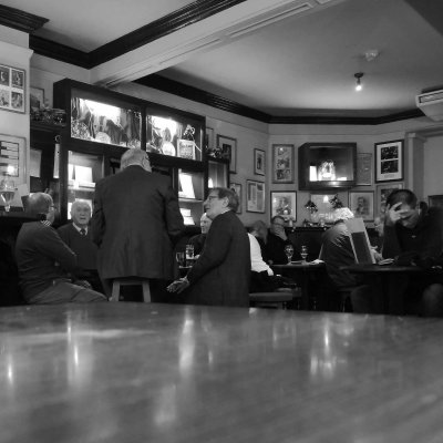 Beer and a chat