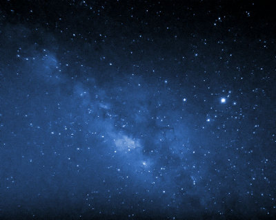 Milky Way - Blue