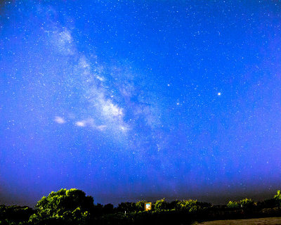 Milky Way over the Gulf