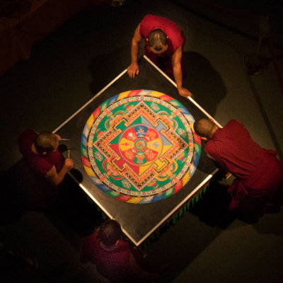 05 - Four monks and mandala-3378