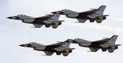 The Thunderbirds Air Demonstration Squadron