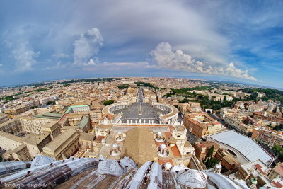 San Pietro Fisheye