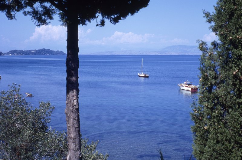 South Shoreline of Corfu - 1968