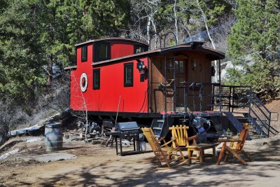 Rentable Train Caboose