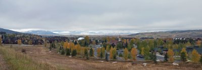 Looking Southeast - morning fog lying in the valley