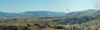 Fall Morning View of SouthEast Steamboat Springs