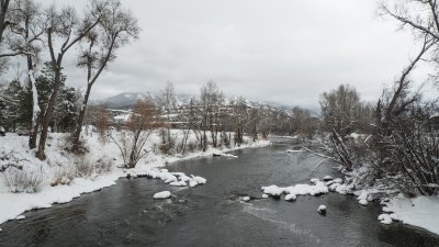 Winter on the Yampa River