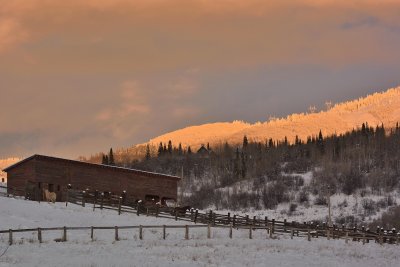 'Alpenglow' in Steamboat