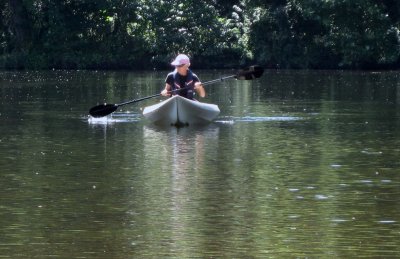 Carol on the James River