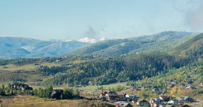 View of Flattop Mountain