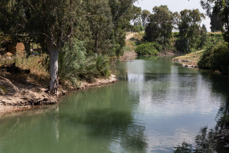 Jordan where Jesus was baptised