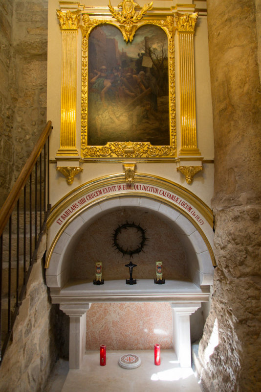 Along the Via  Dolorosa