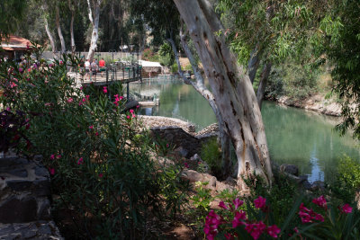 Jordan where Jesus was baptised