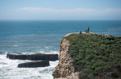 Picnic on a cliff