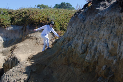 Ania at Bean Hollow Beach