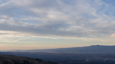 Dawn over South San Jose