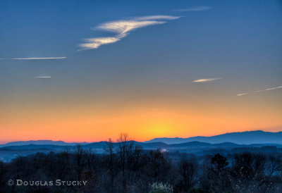 Sunrise Over the Smoky Mountains