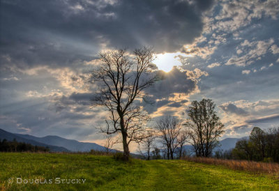 HDR image in Cades Cove