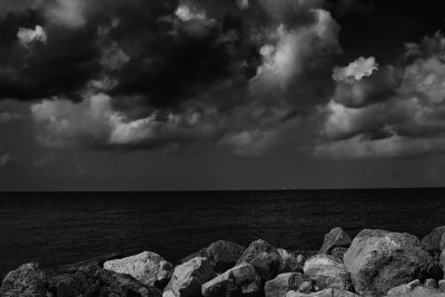 Dark Clouds over Curacao....