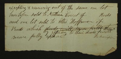Johnson Family Documents