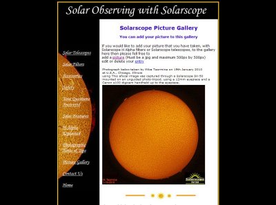 Solarscope SV-50 Image Posting