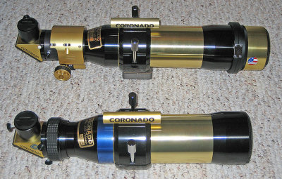 Coronado Maxscope 60 0.5A with JMI Focuser vs. Cak-70
